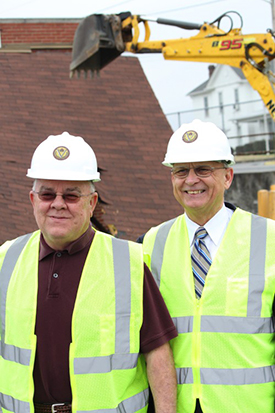 Altizer and Grose kick off construction.